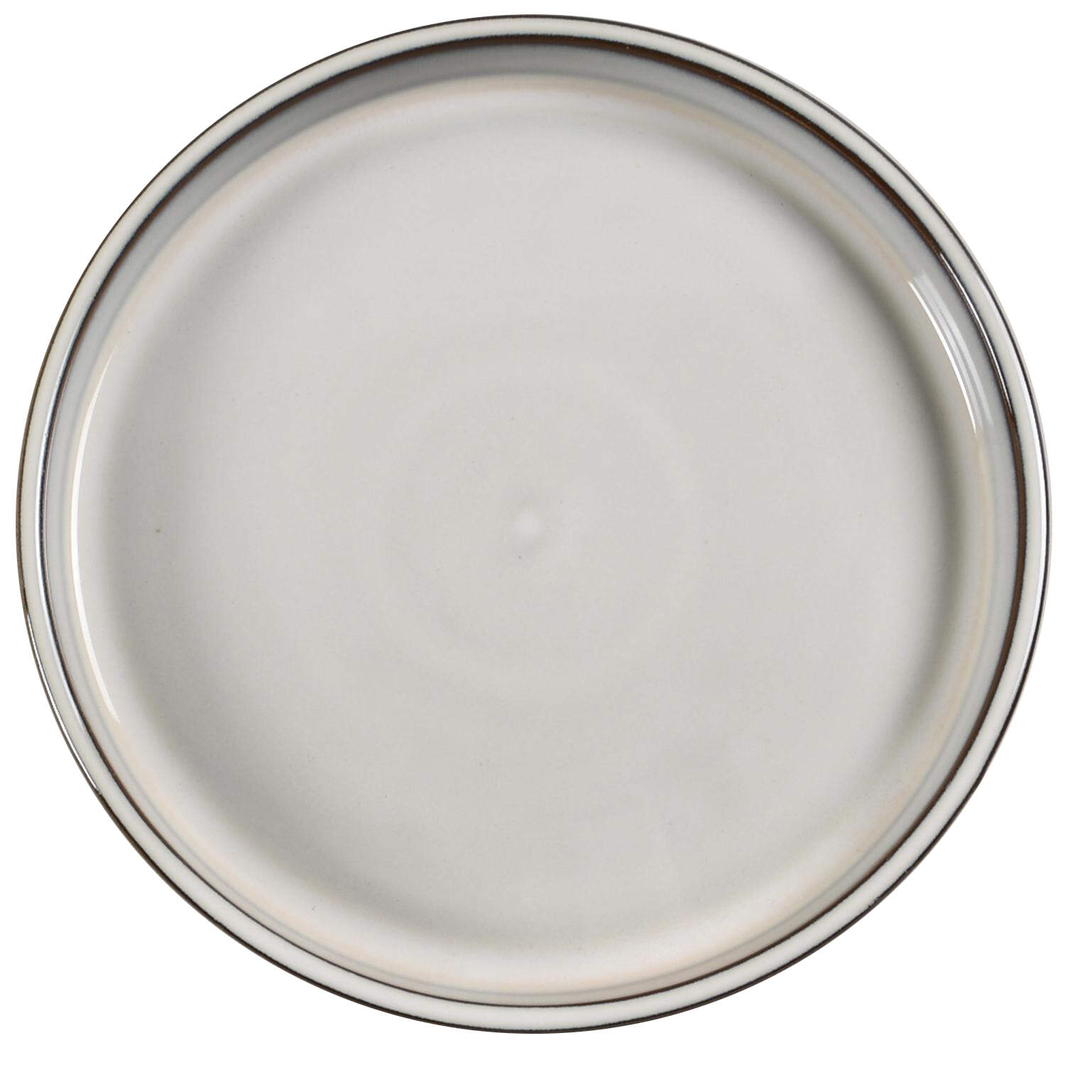 Santorini Mist Moonstone White Salad Plate by Bloomhouse China-1