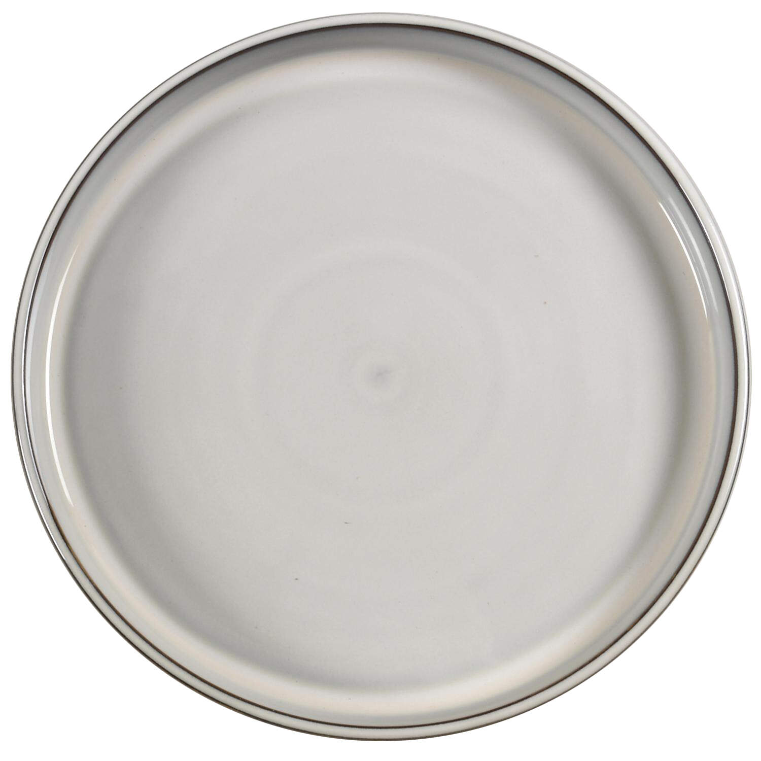 Santorini Mist Moonstone White Dinner Plate by Bloomhouse China-1