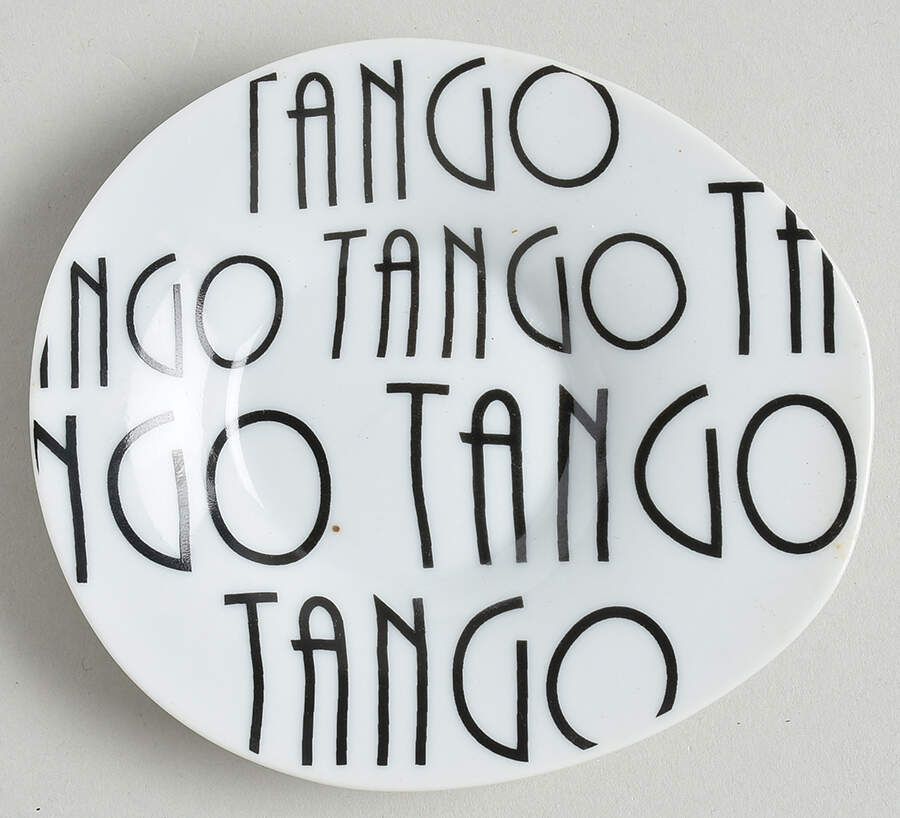 BTE1 Saucer for Flat Demitasse Cup by Bijoux Terner-1