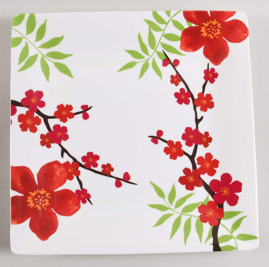 Cherry Blossom (Melamine) Dinner Plate by Bed Bath & Beyond-1