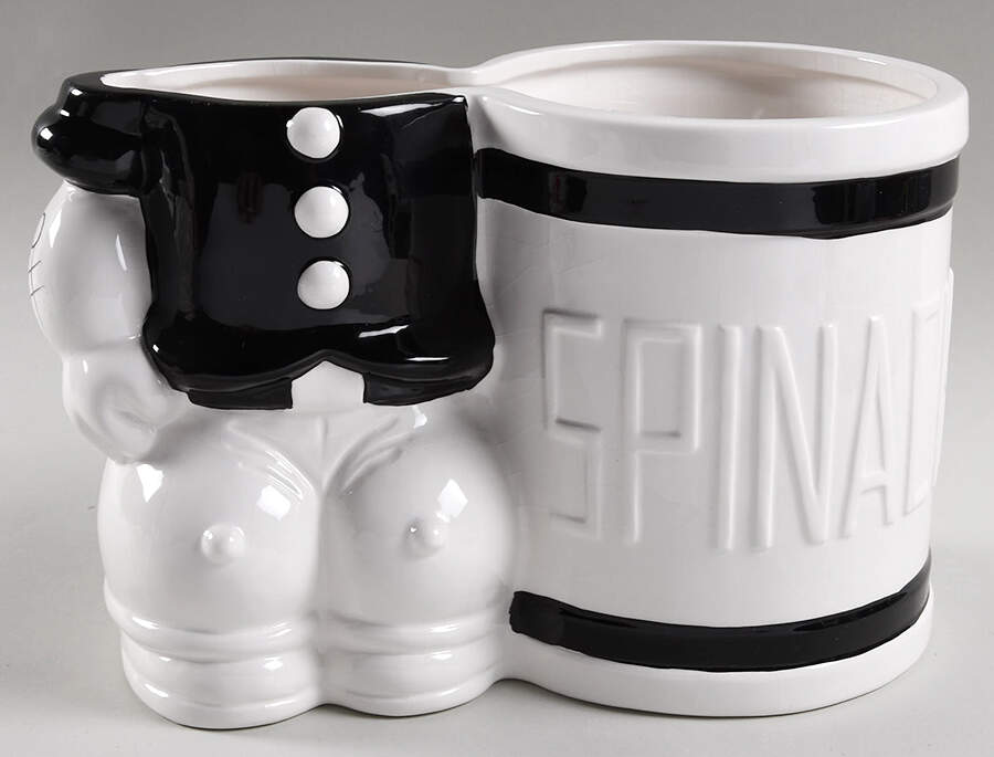 Cookie Jars Figural Cookie Jar No Lid by Benjamin & Medwin-1