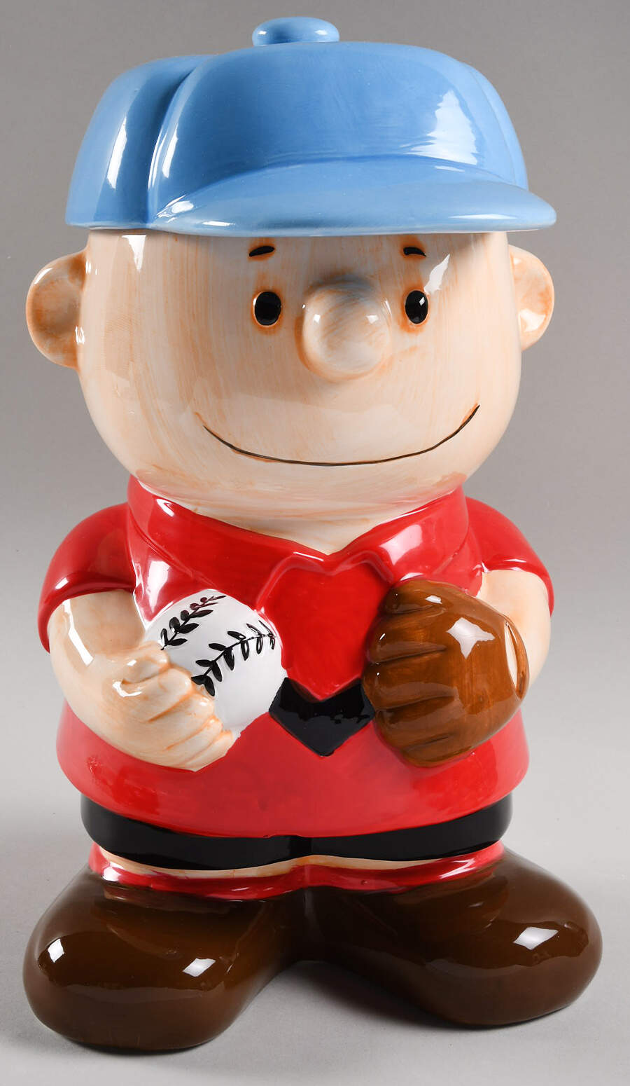 Cookie Jars Figural Cookie Jar & Lid by Benjamin & Medwin-1
