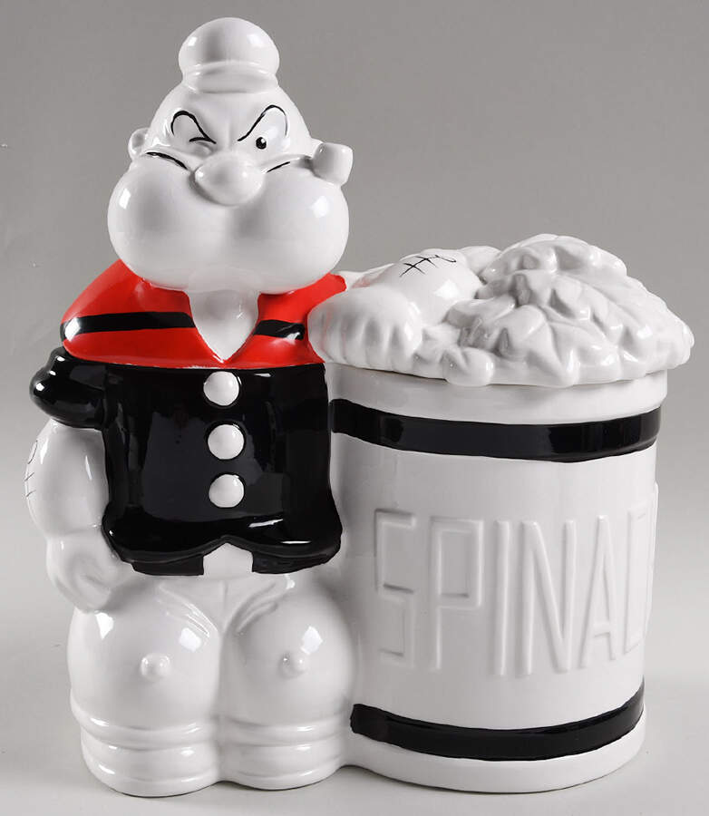 Cookie Jars Figural Cookie Jar & Lid by Benjamin & Medwin-1