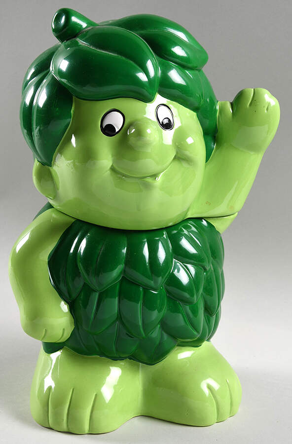Cookie Jars Figural Cookie Jar & Lid by Benjamin & Medwin-1