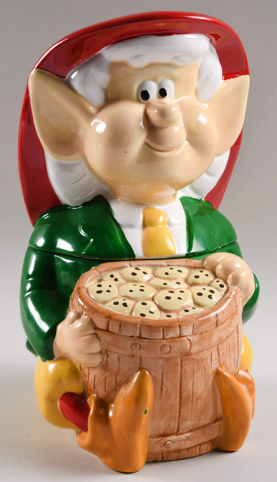Cookie Jars Figural Cookie Jar & Lid by Benjamin & Medwin-1