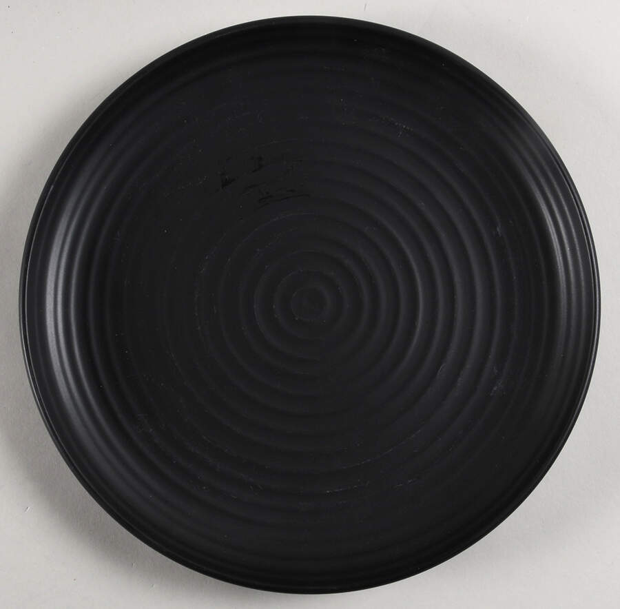 Matte Ripple Dinner Plate by Bklyn (Brooklyn) Steel Co-1