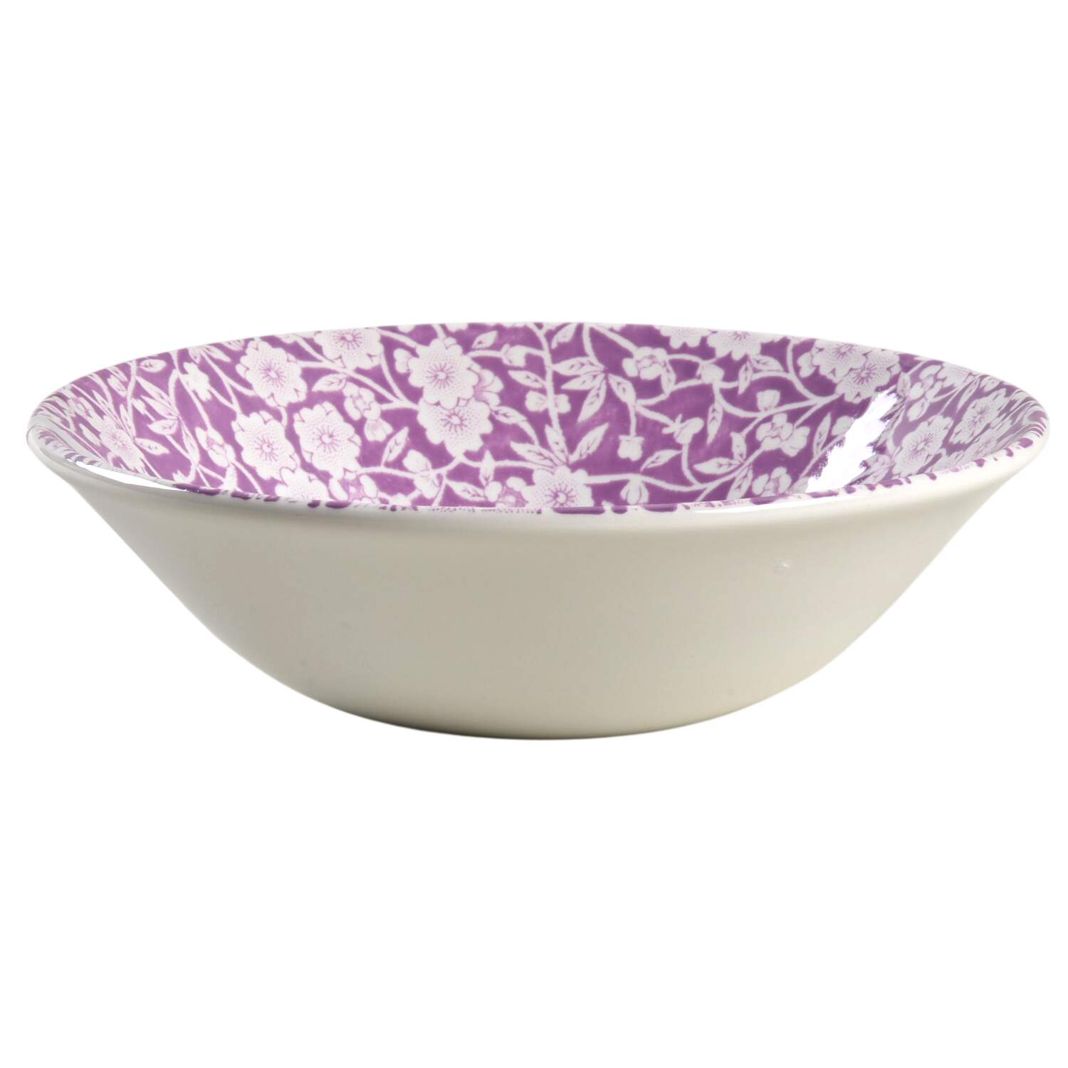 Blossom Calico Coupe Cereal Bowl by Burgess & Leigh-1