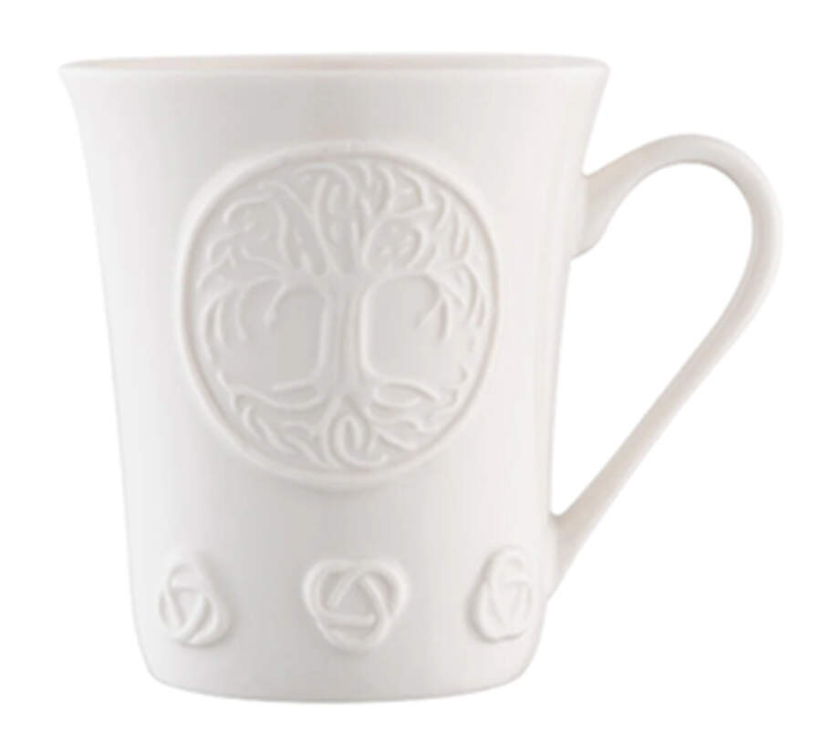 Tree of Life Collection Mug by Belleek Pottery (Ireland)-1