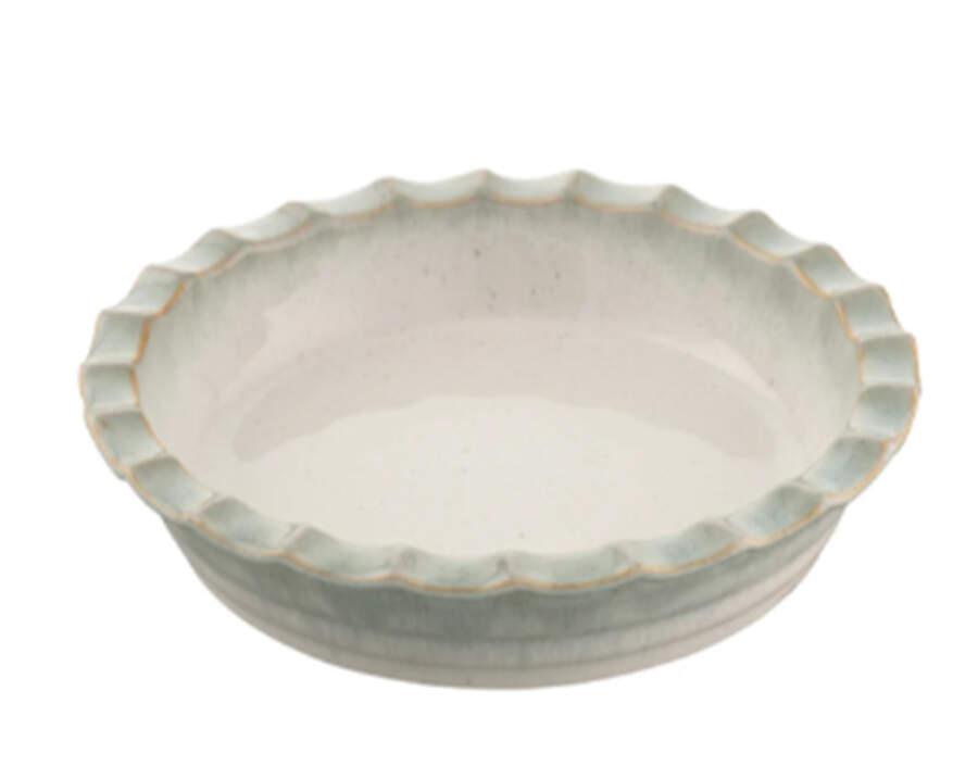 Tivoli Pie Serving Plate by Belleek Pottery (Ireland)-1