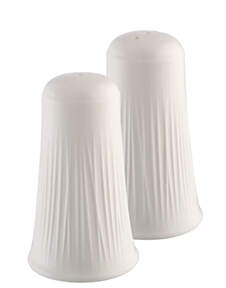Erne Salt & Pepper Set by Belleek Pottery (Ireland)-1