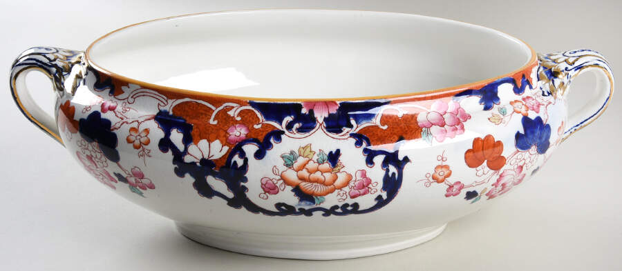 New Chusan Oval Tureen No Lid by Booths-1