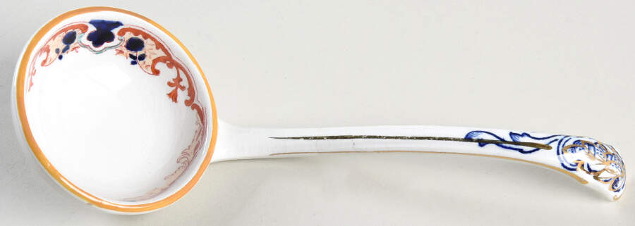 New Chusan Solid Piece Sauce Ladle by Booths-1