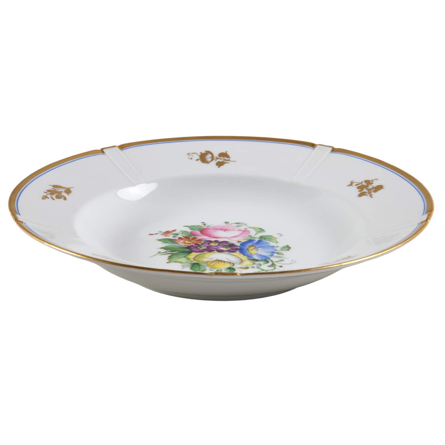 Herregaard Large Rim Soup Bowl by Bing & Grondahl-1