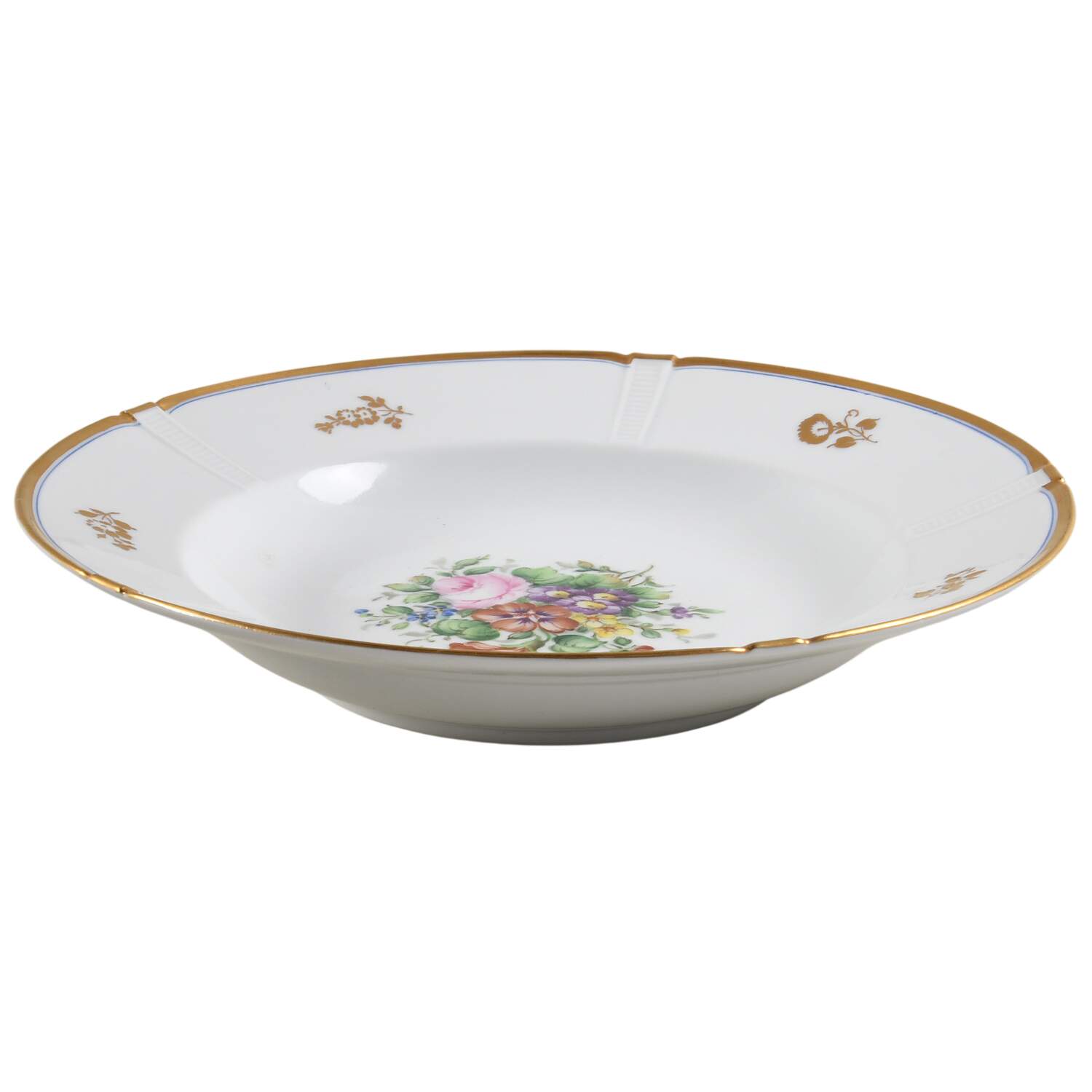 Herregaard Large Rim Soup Bowl by Bing & Grondahl-1