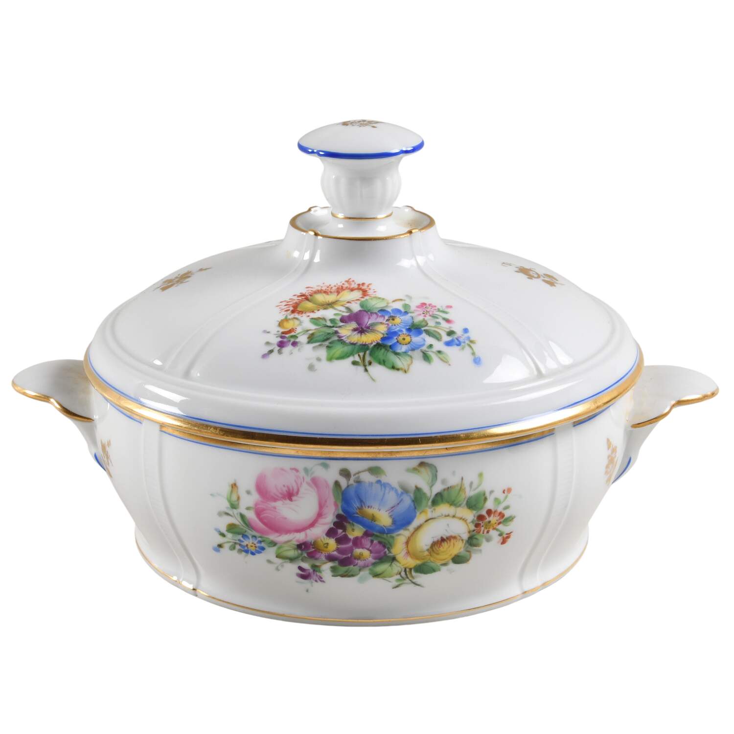 Herregaard Round Covered Vegetable by Bing & Grondahl-1