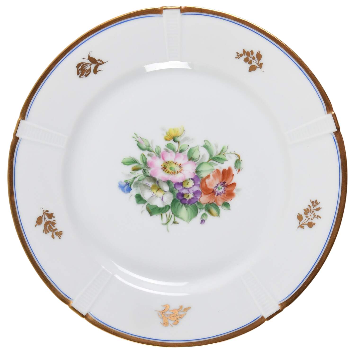 Herregaard Luncheon Plate by Bing & Grondahl-1