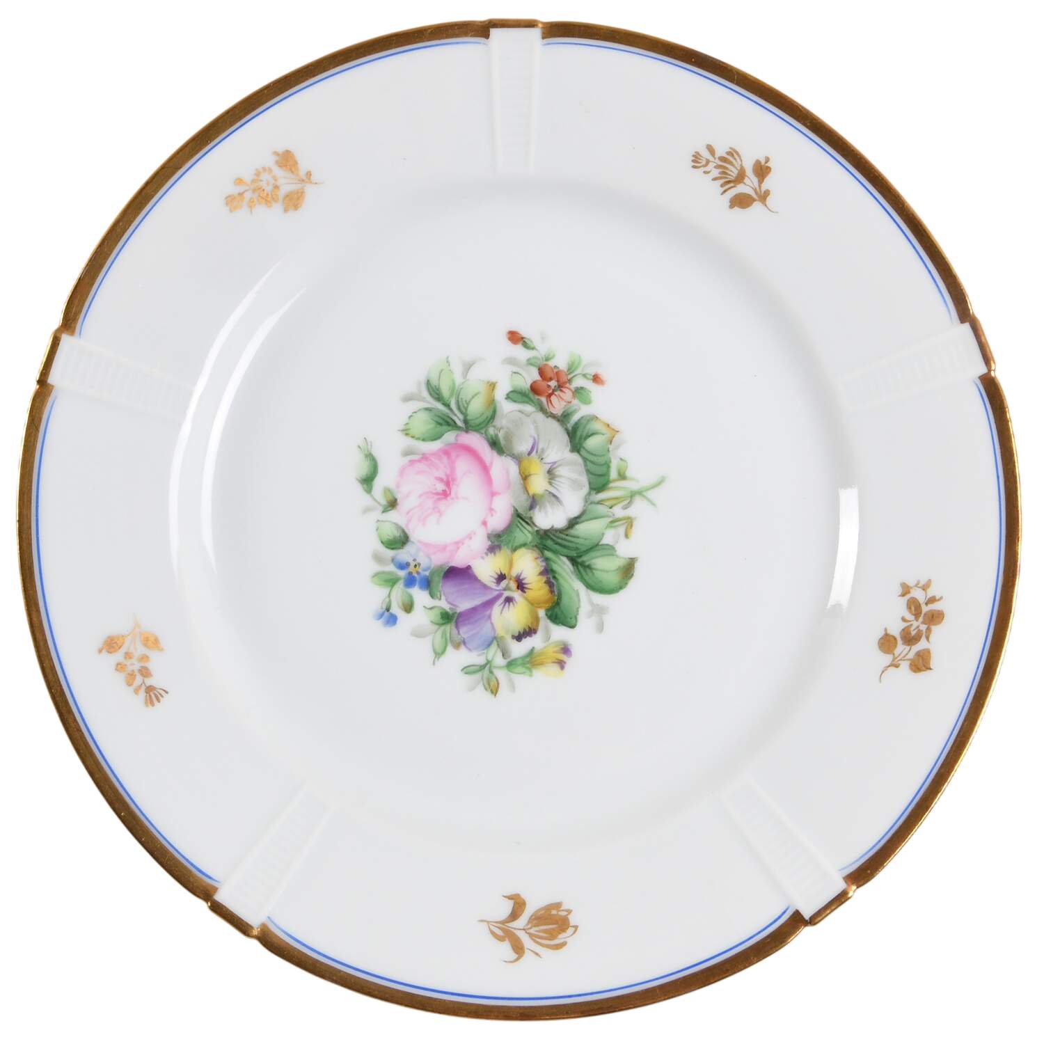 Herregaard Luncheon Plate by Bing & Grondahl-1