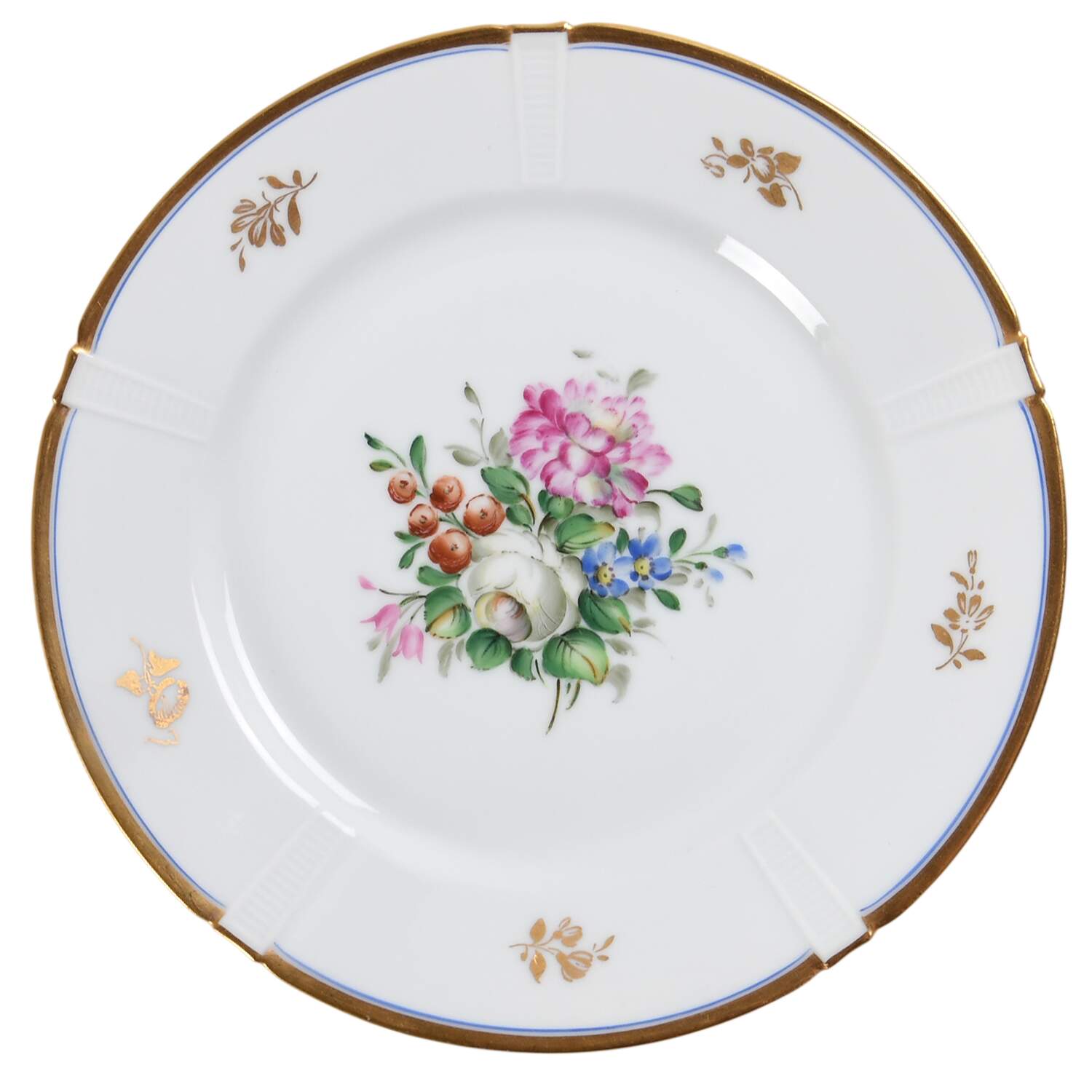 Herregaard Luncheon Plate by Bing & Grondahl-1