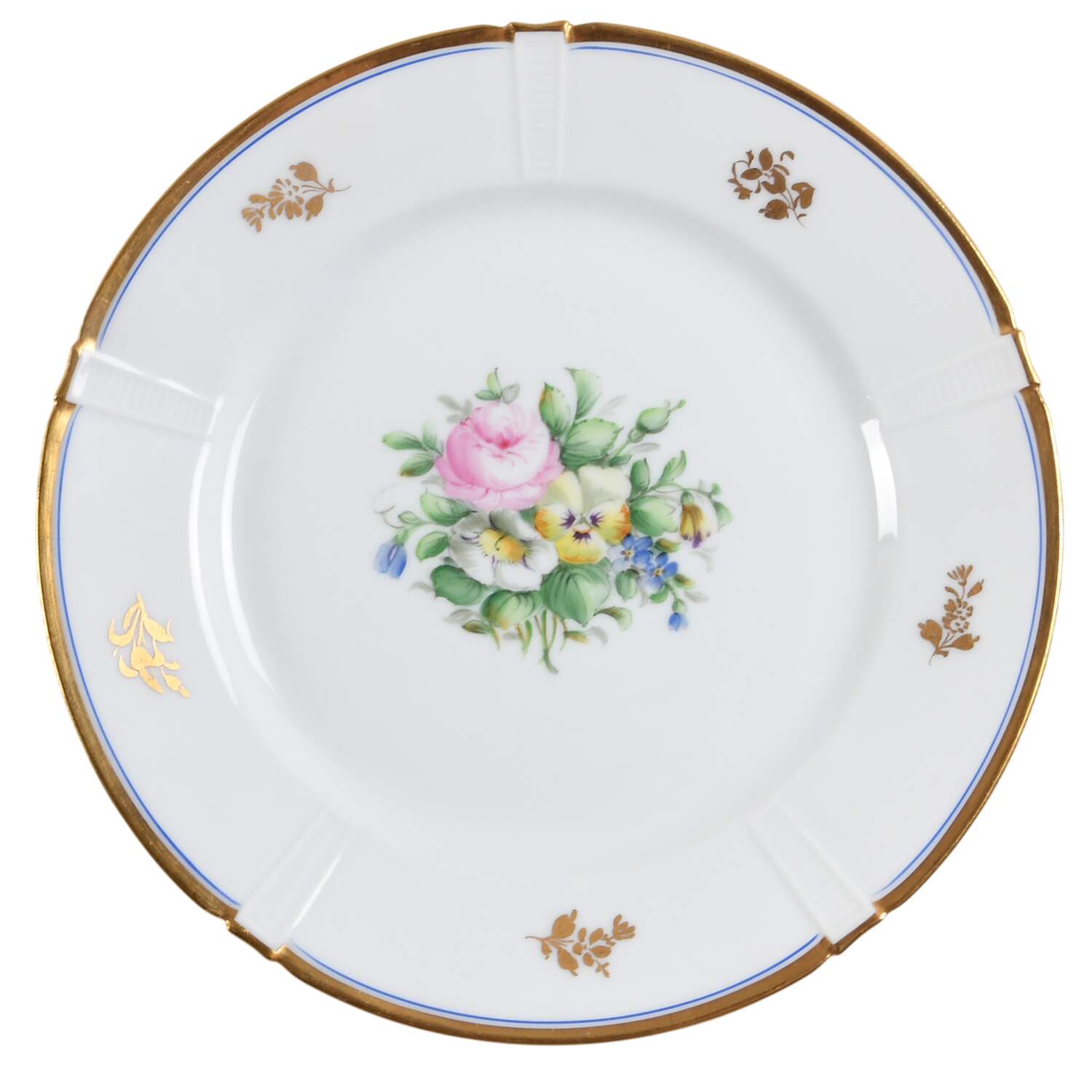 Herregaard Luncheon Plate by Bing & Grondahl-1