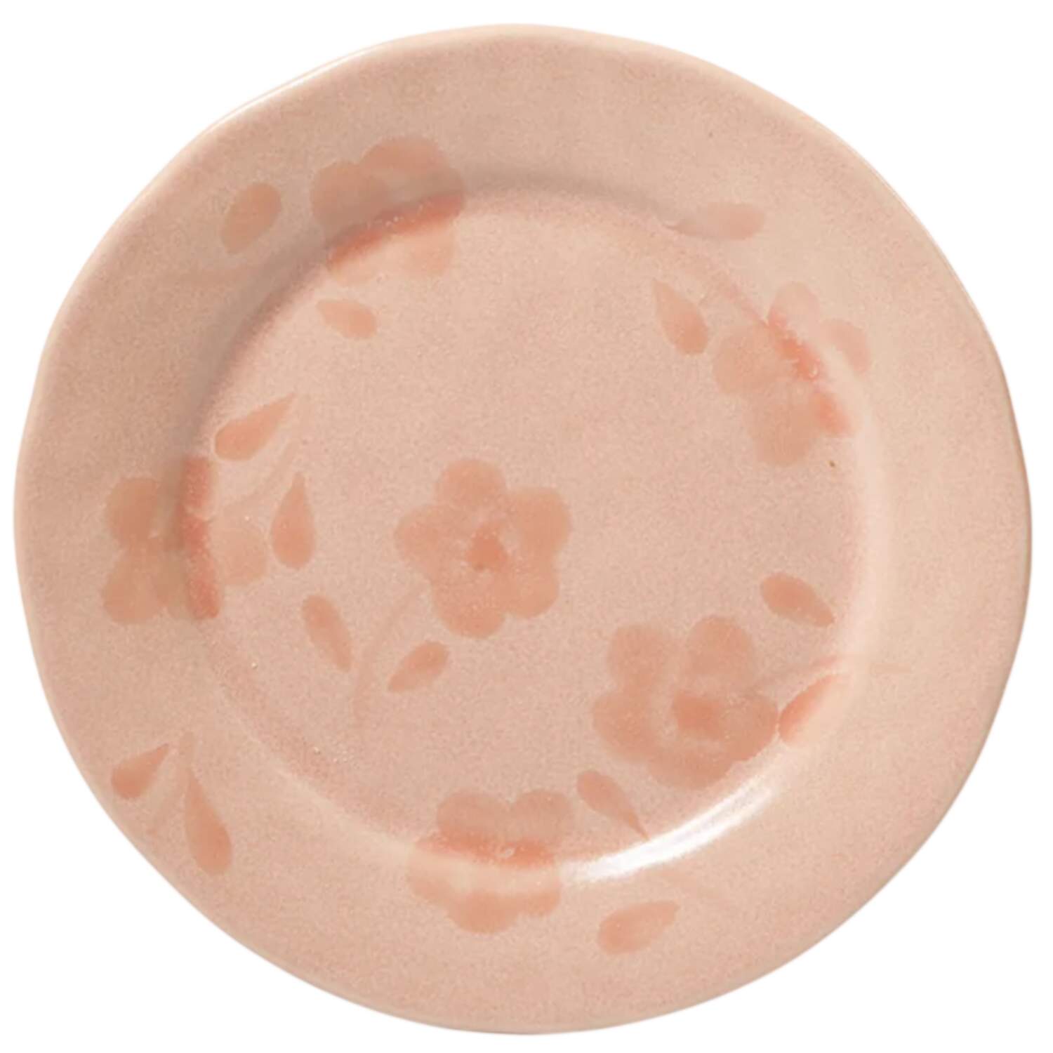 Porto Petals-Camellia Blush Salad/Dessert Plate by Bloomhouse China-1