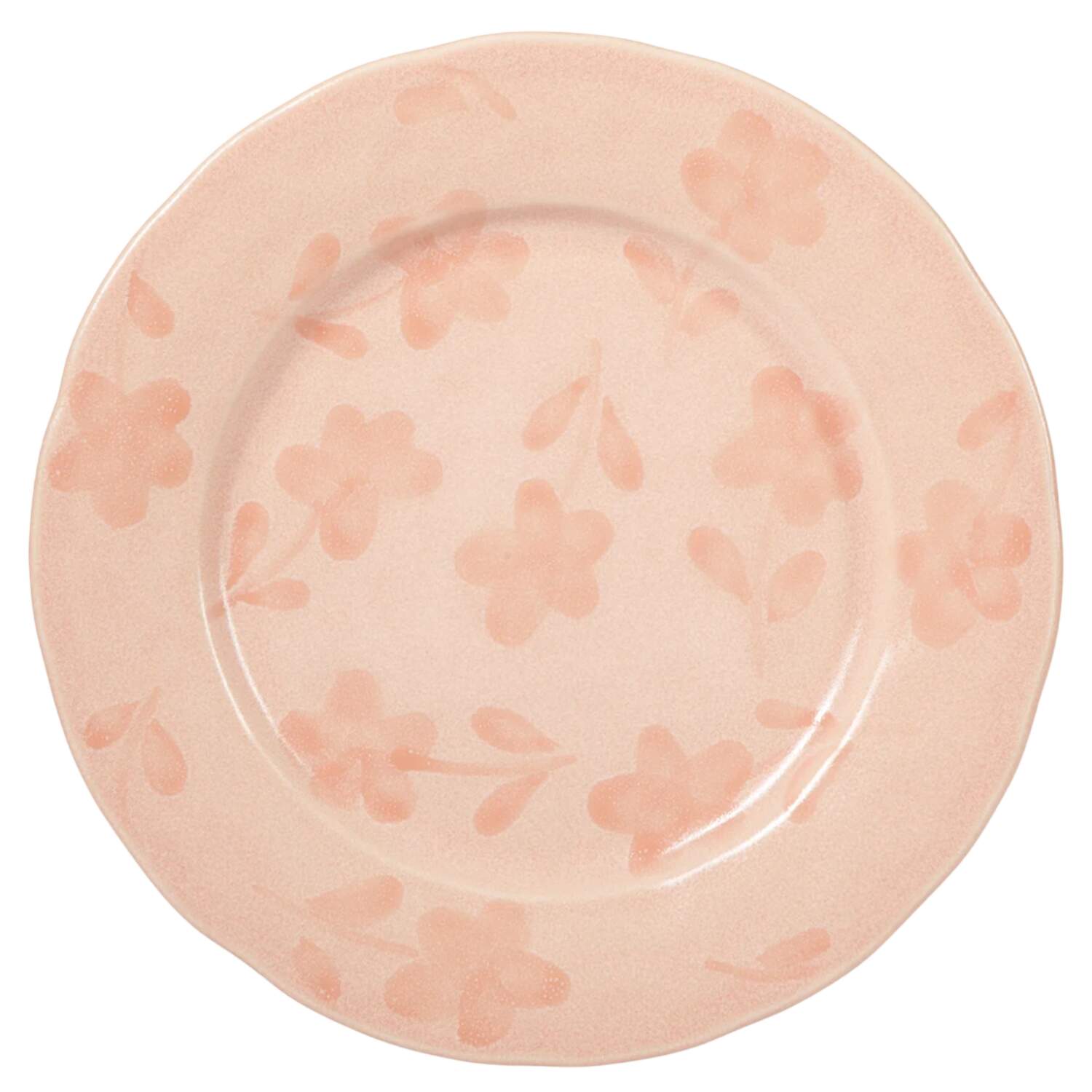 Porto Petals-Camellia Blush Dinner Plate by Bloomhouse China-1