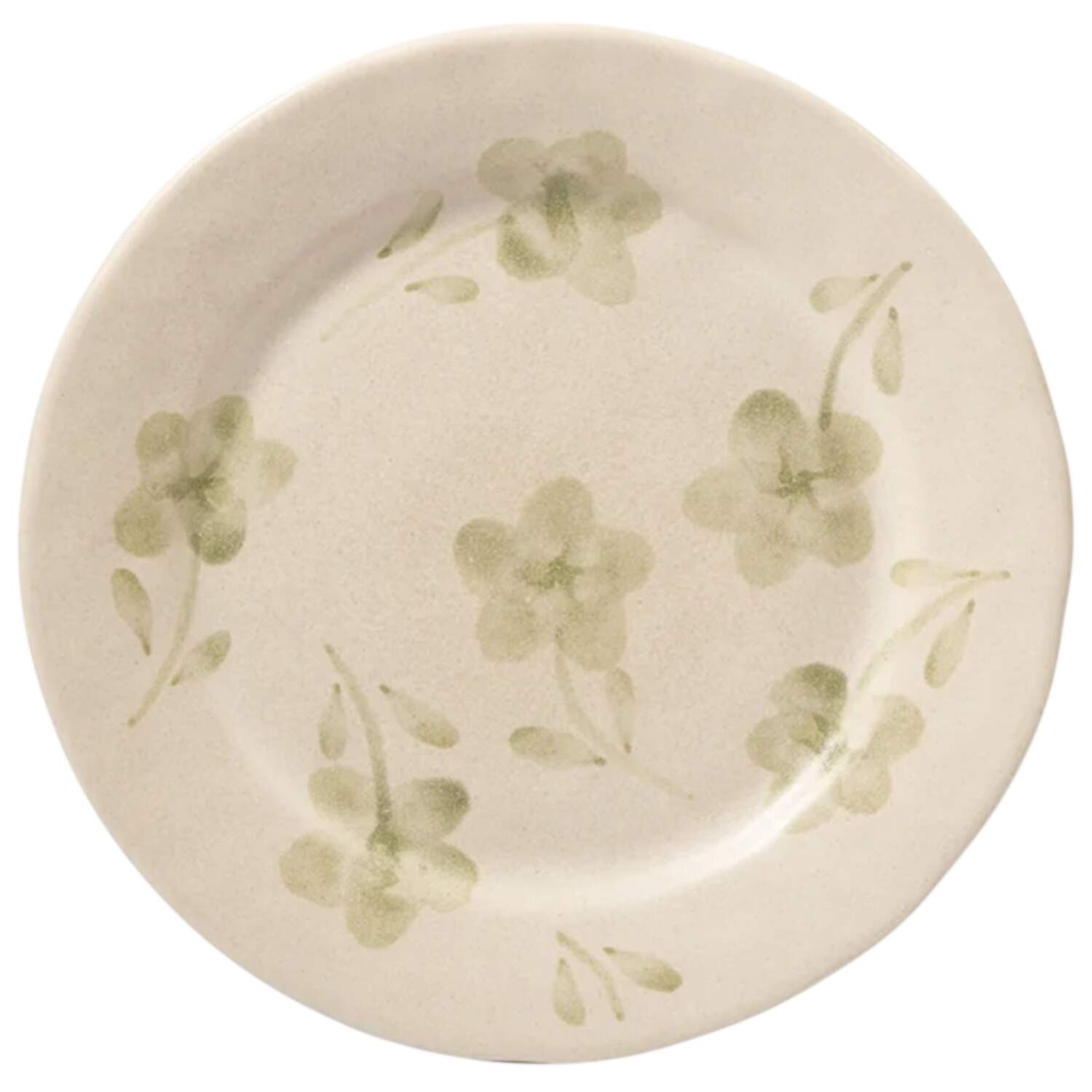 Porto Petals-Green Orchid Salad/Dessert Plate by Bloomhouse China-1