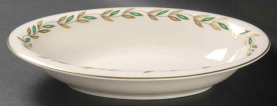 Alberta 10" Oval Vegetable Bowl by Castleton (USA)-1