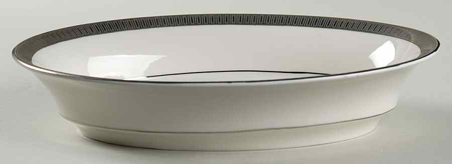 Andante 10" Oval Vegetable Bowl by Castleton (USA)-1