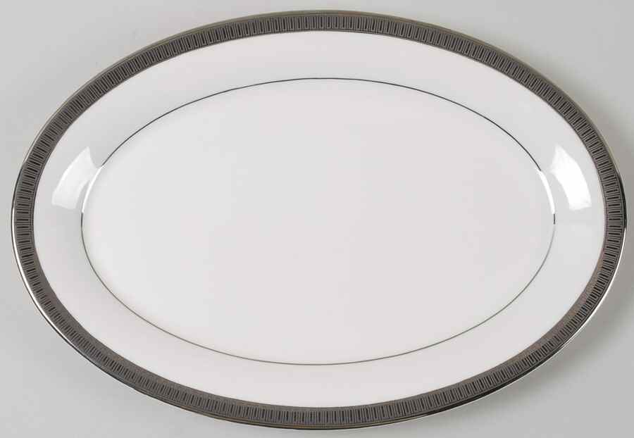 Andante 13" Oval Serving Platter by Castleton (USA)-1
