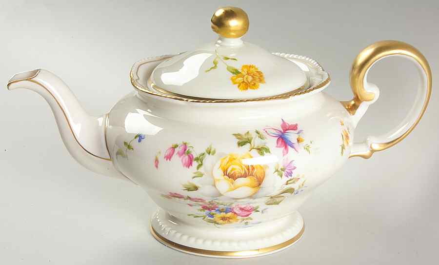 Ascona Teapot & Lid by Castleton (USA)-1