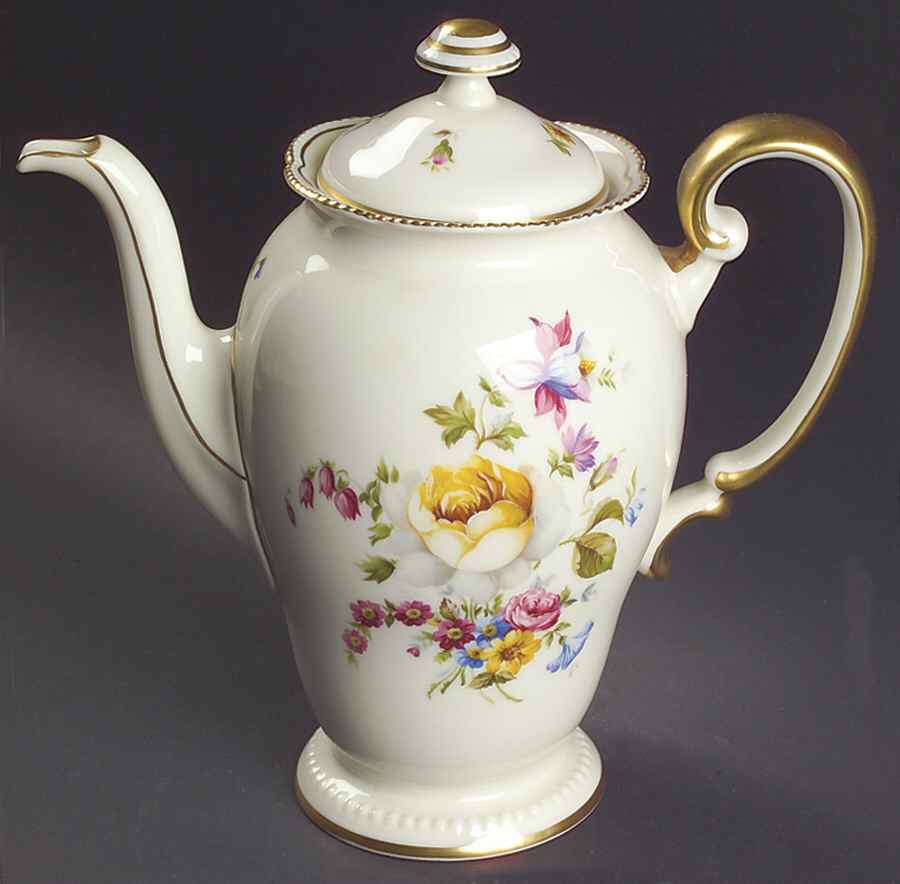 Ascona Coffee Pot & Lid by Castleton (USA)-1
