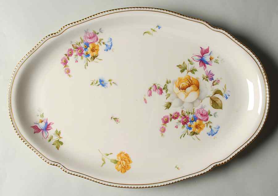 Ascona 16" Oval Serving Platter by Castleton (USA)-1