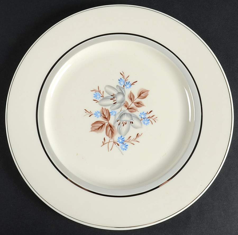 Astrid Luncheon Plate by Castleton (USA)-1