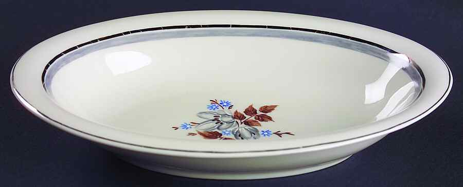 Astrid 10" Oval Vegetable Bowl by Castleton (USA)-1