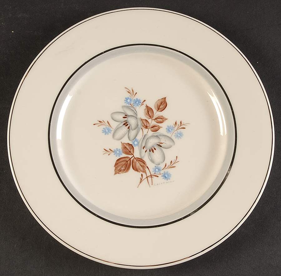 Astrid Salad Plate by Castleton (USA)-1