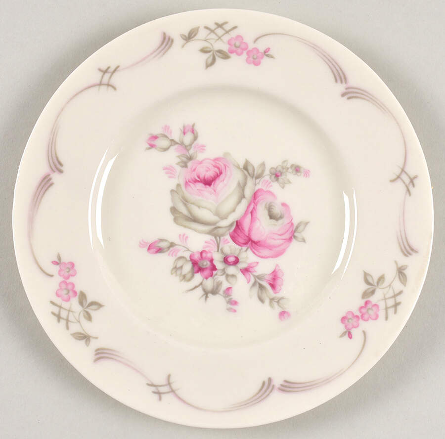 Belrose Bread & Butter Plate by Castleton (USA)-1