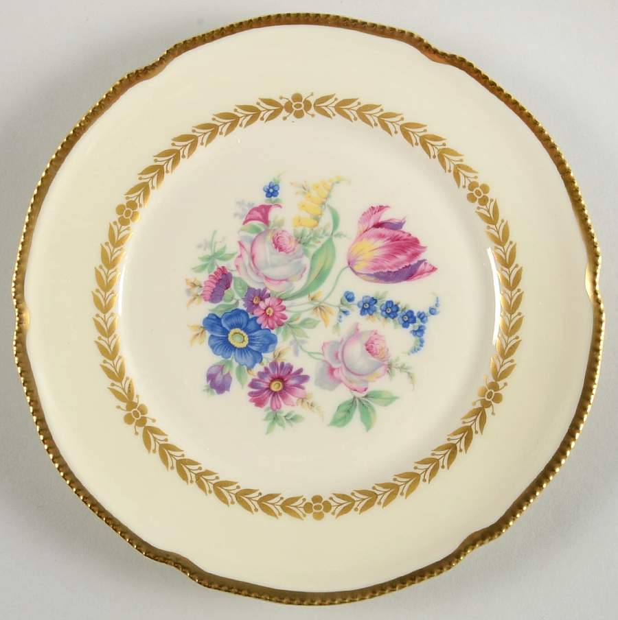 Bellwood Ivory Salad Plate by Castleton (USA)-1