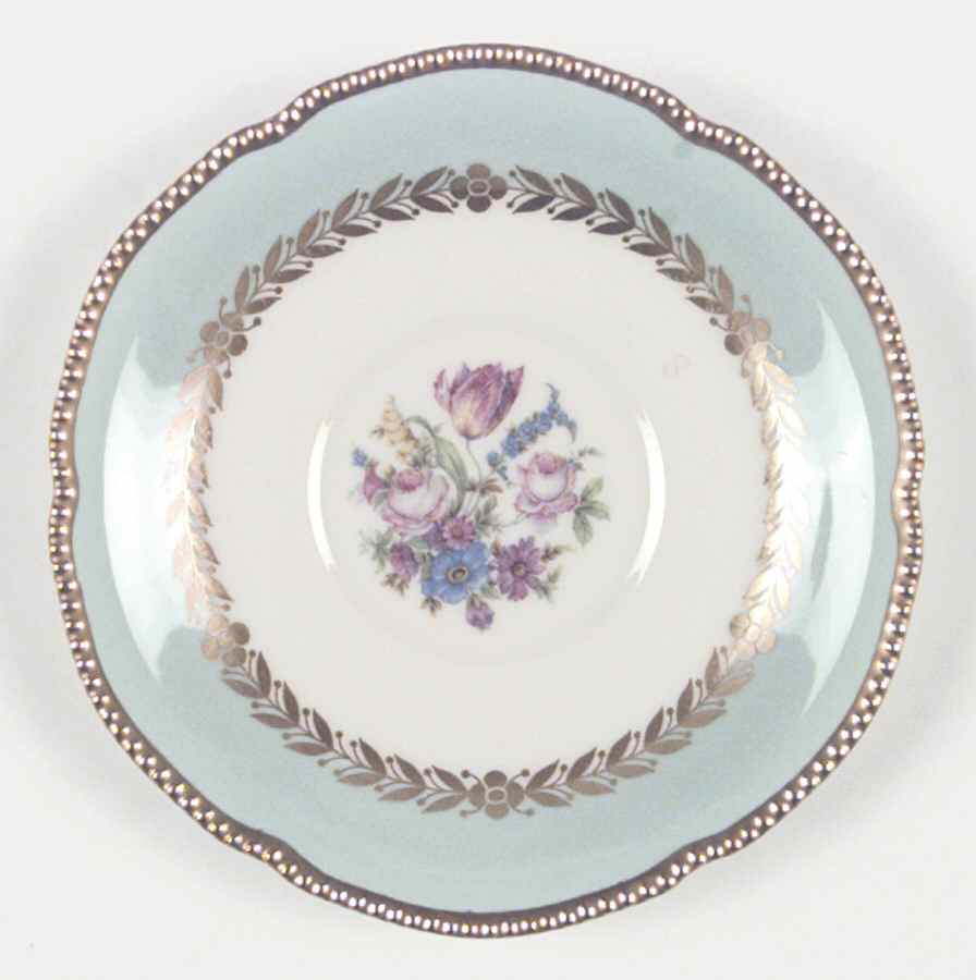 Bellwood Turquoise Saucer by Castleton (USA)-1