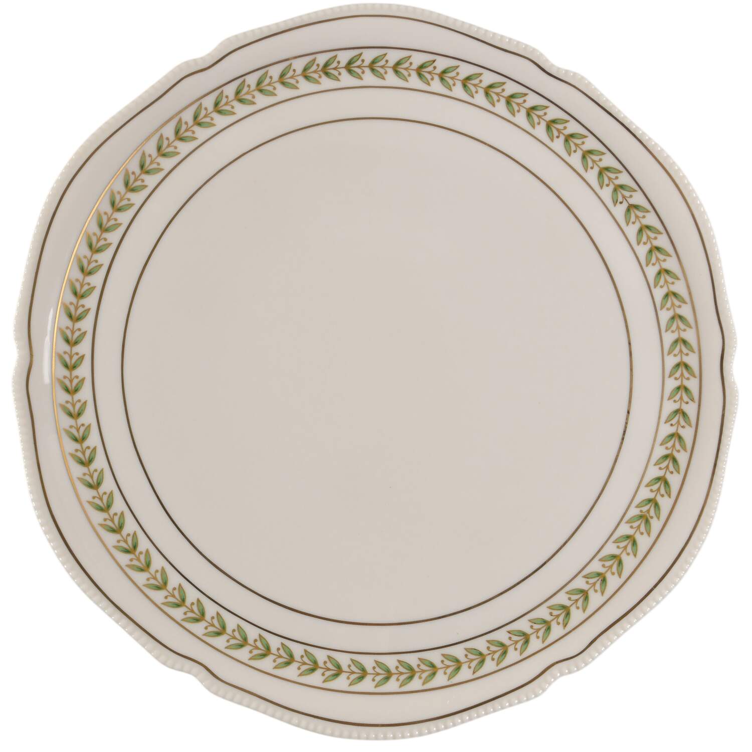 Bristol Green 12" Chop Plate (Round Platter) by Castleton (USA)-1