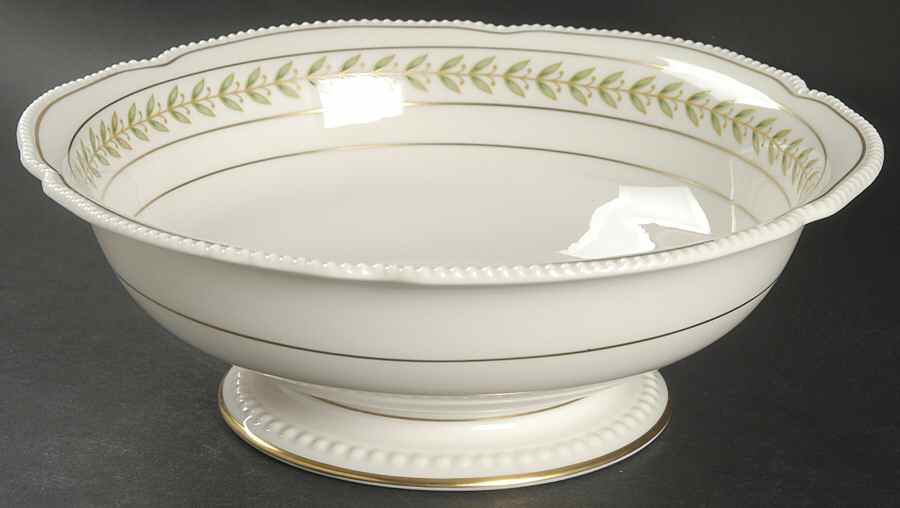 Bristol Green 9" Round Vegetable Bowl by Castleton (USA)-1