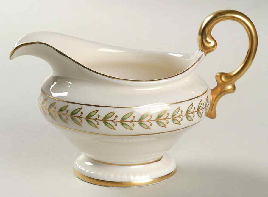 Bristol Green Creamer by Castleton (USA)-1