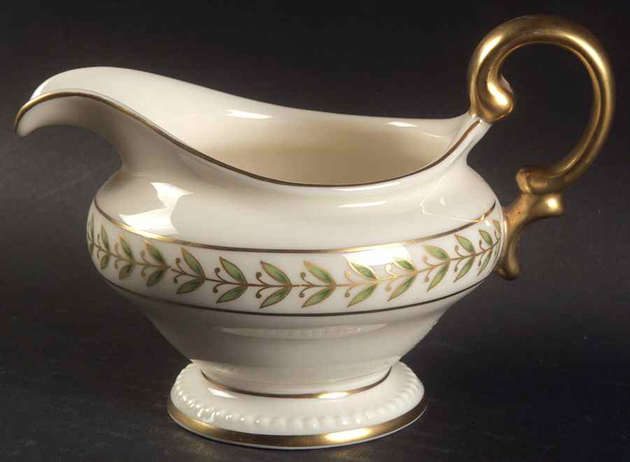 Bristol Green Creamer by Castleton (USA)-1