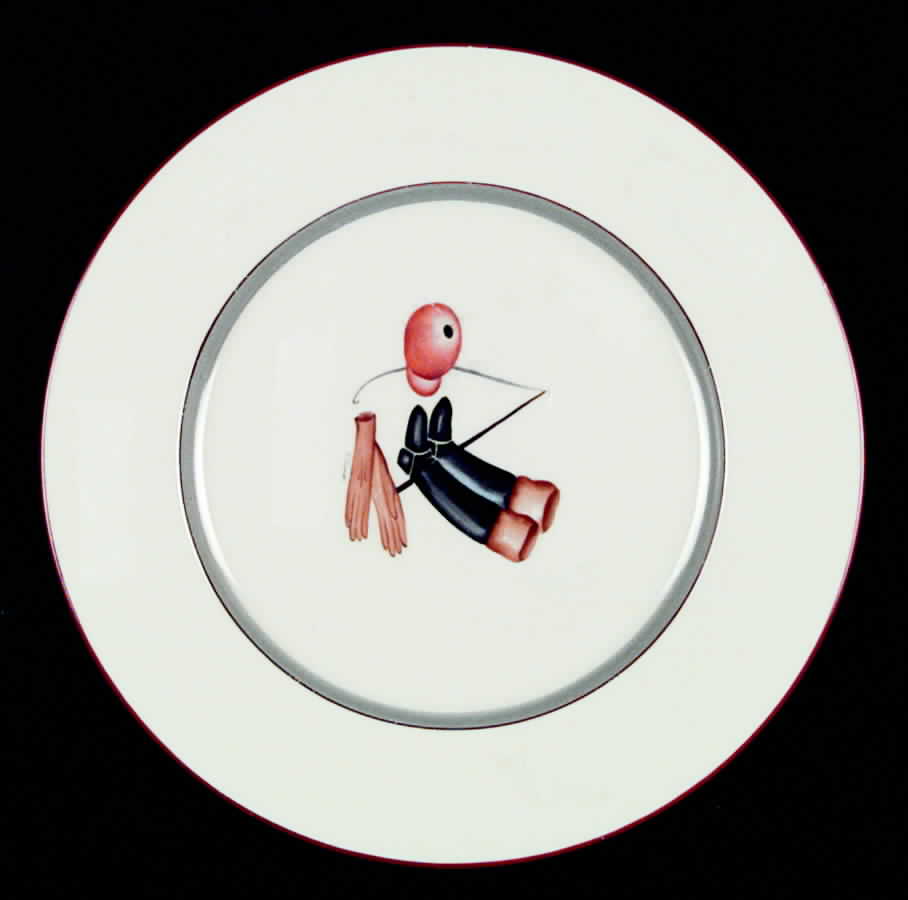 C19 Dinner Plate by Castleton (USA)-1