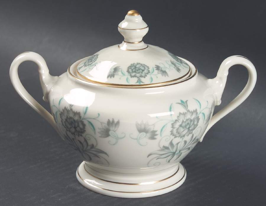 Caprice Sugar Bowl & Lid by Castleton (USA)-1