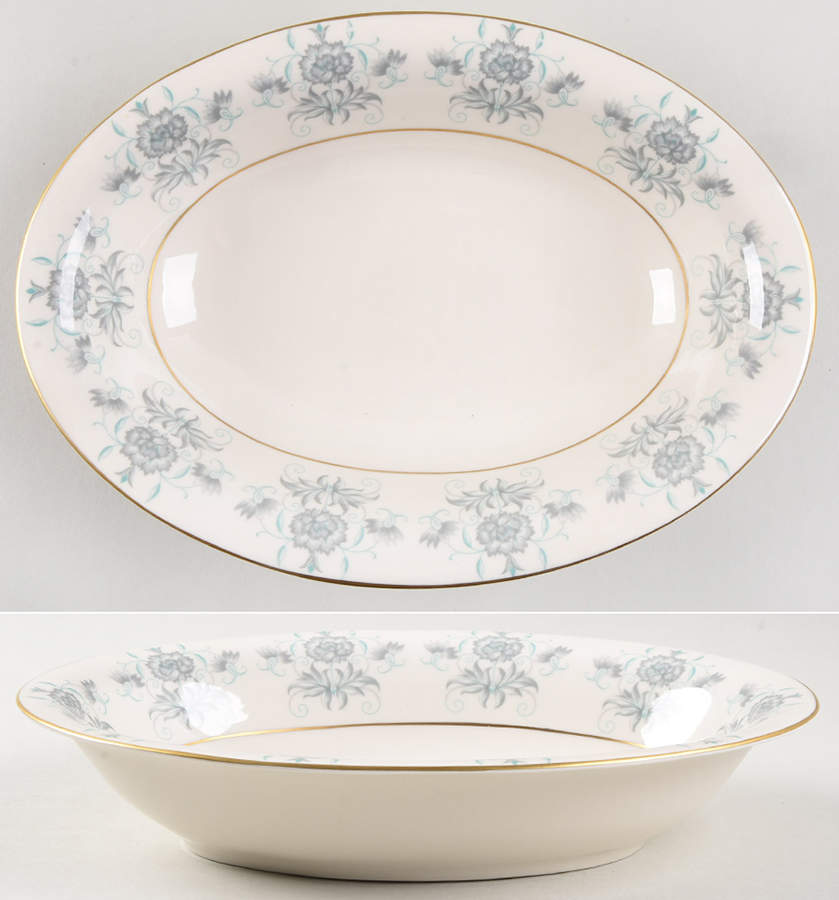 Caprice 11" Oval Vegetable Bowl by Castleton (USA)-1