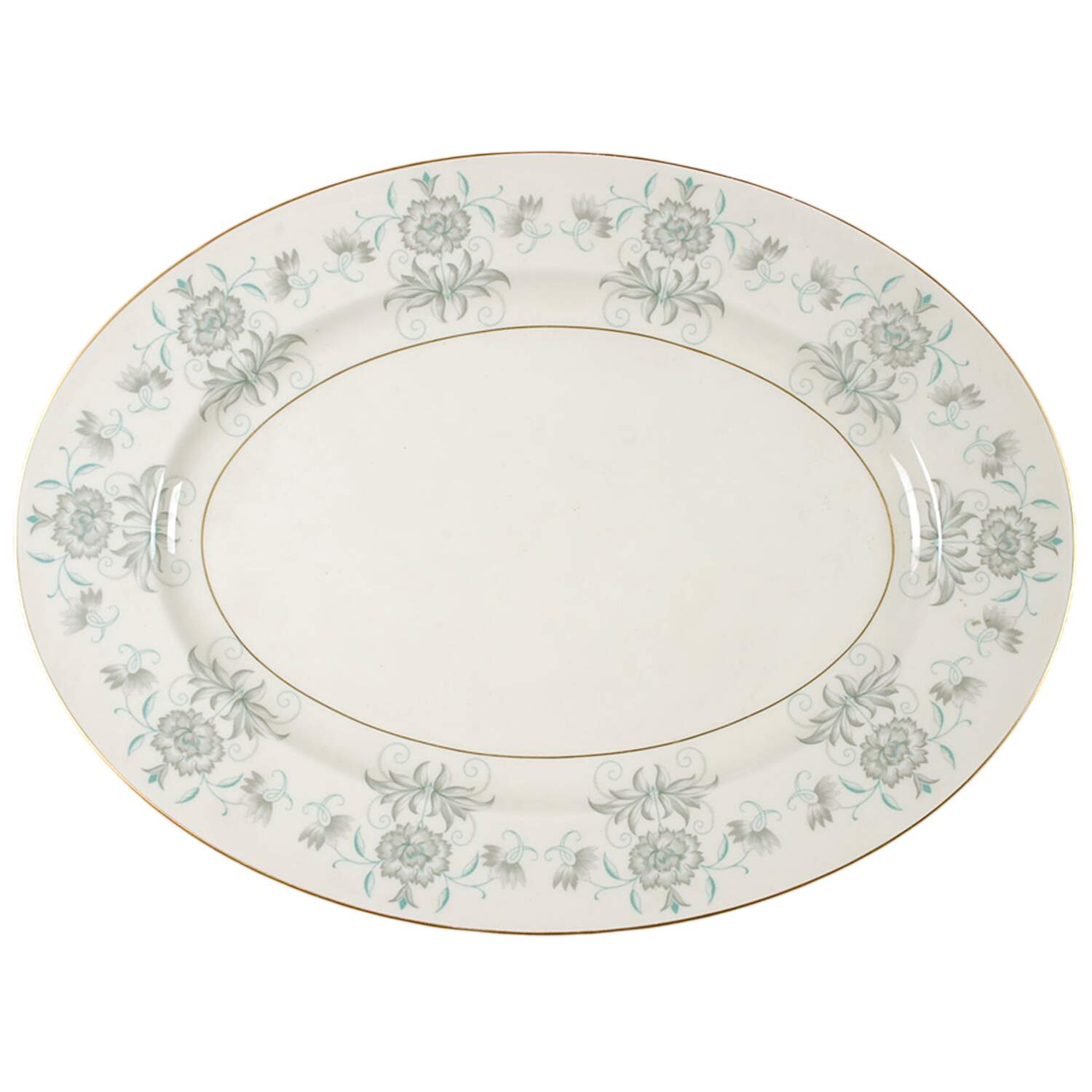 Caprice 18" Oval Serving Platter by Castleton (USA)-1