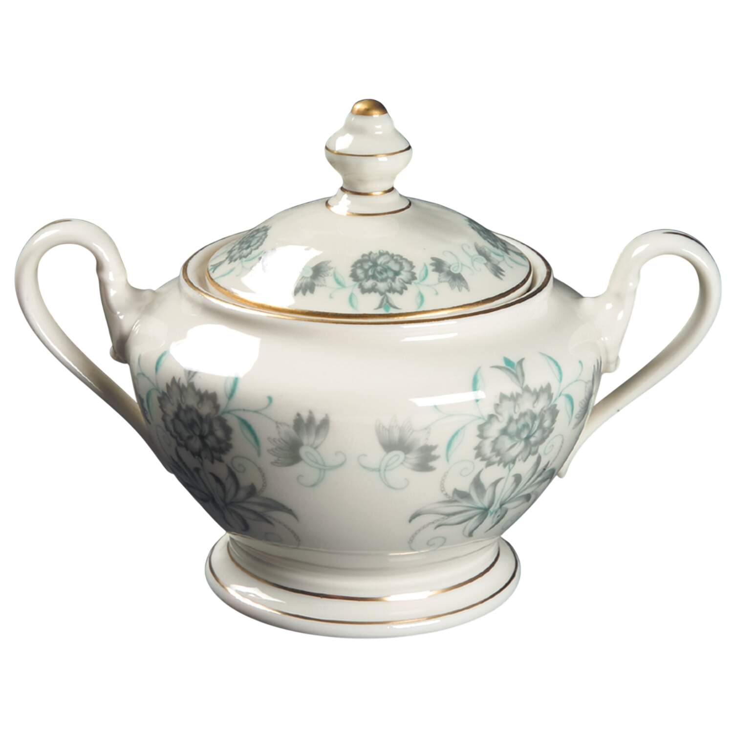 Caprice Sugar Bowl & Lid by Castleton (USA)-1