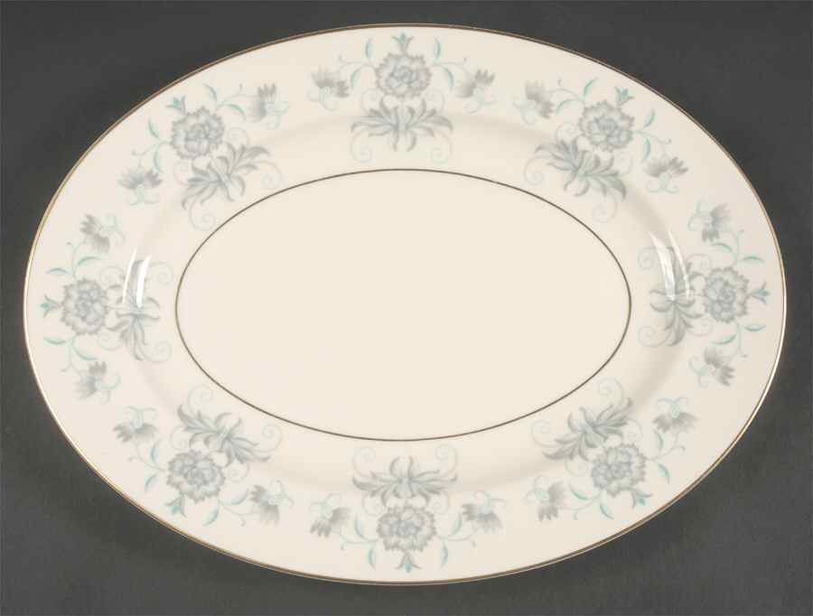 Caprice 13" Oval Serving Platter by Castleton (USA)-1
