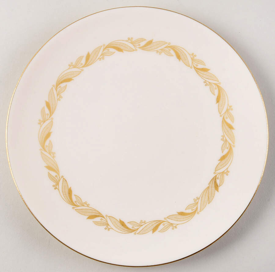 Carlton Dessert/Pie Plate by Castleton (USA)-1