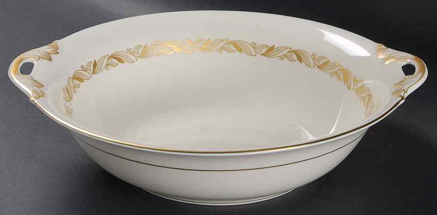 Carlton 9" Round Vegetable Bowl by Castleton (USA)-1